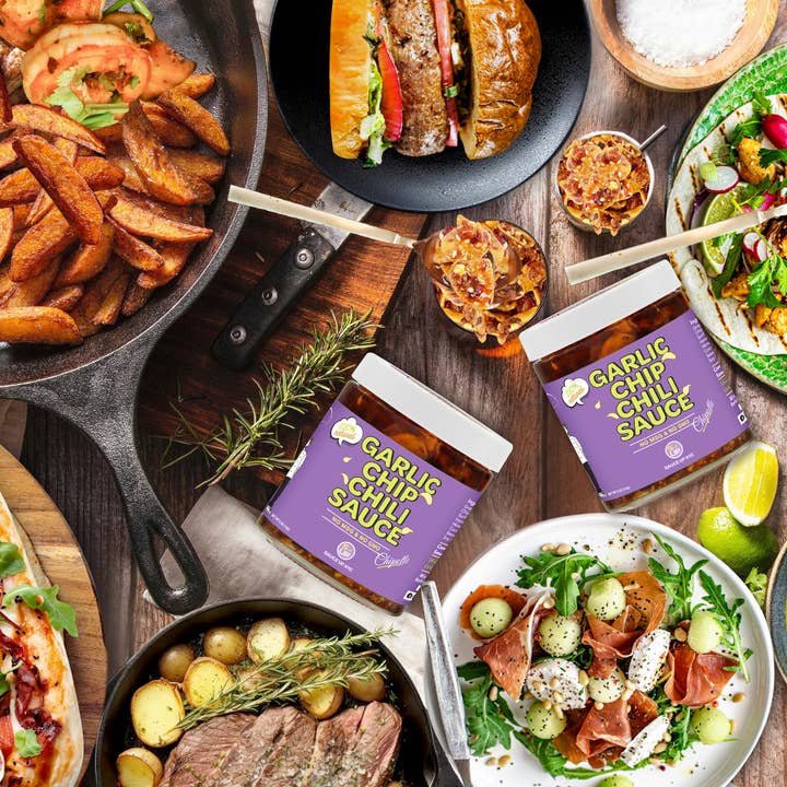 SAUCE UP NEW YORK - Wholesale Sauce - 100% All-Natural Garlic Chip Chili Sauce - Topping! Chipotle1