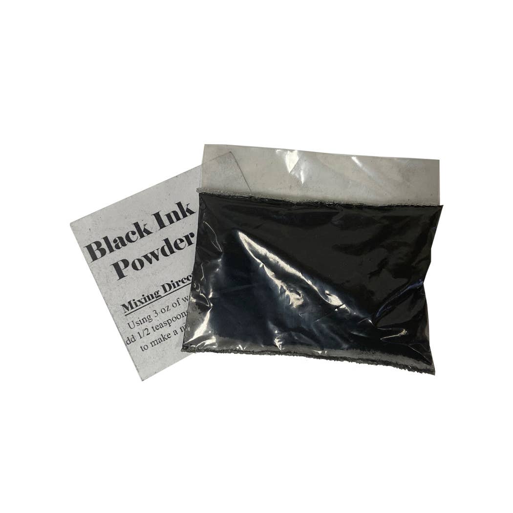 Madison Bay Co. - Historical Home Decor Reproductions - Venta al por mayor Almohadillas de tinta - Soporte de Tintero de Madera con Dos Tinteros de Arcilla, Pluma de Madera y Tinta, 7”3