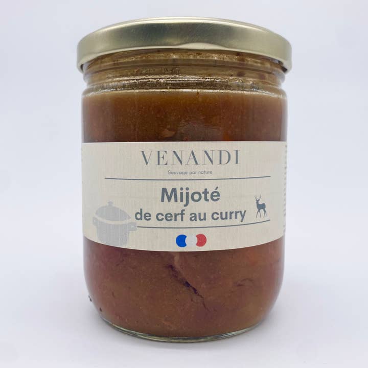 Deer stew with curry for wholesale by Venandi