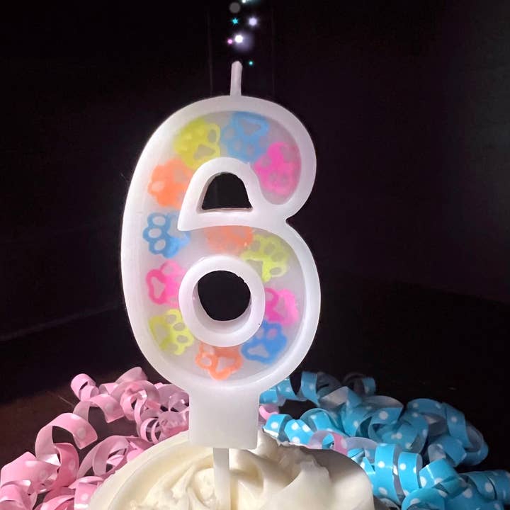 Riley Roo Candles - Wholesale Cake Candle - Dog Birthday Party Candle | Pet Themed Cake Candles 10