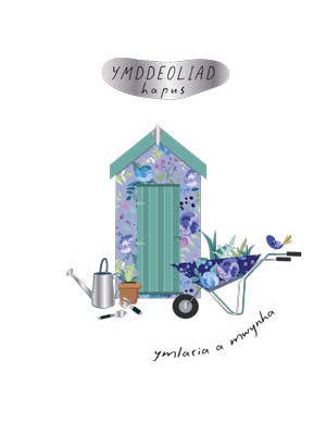 WSS42 YMDDEOLIAD hapus Retirement Shed for wholesale by Pink Pig