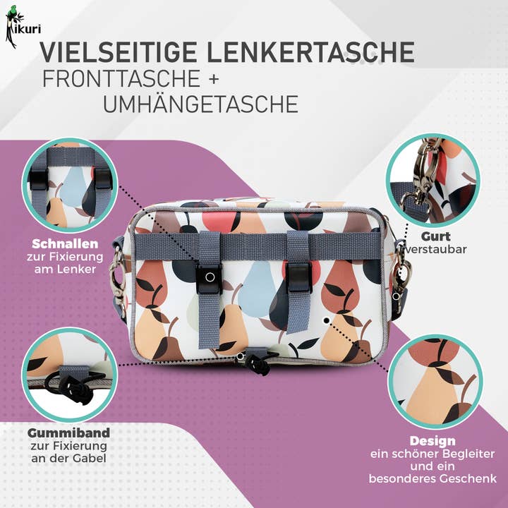 Ikuri - Wholesale Biking Accessories - Handlebar bag - small bicycle bag for handlebars - Peras