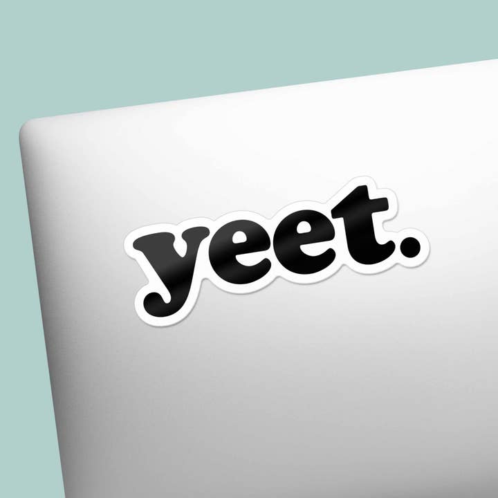 Sentinel Supply - Wholesale Sticker - Yeet Sticker for Hydroflask - Funny Vine Meme Decals