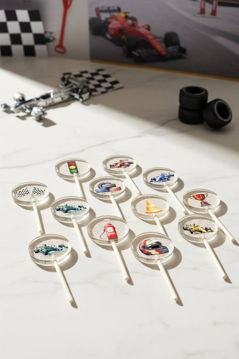 TheLollipopStudio - Wholesale Lollipop - Race Car Lollipops – Wholesale Grand Prix Party Favors2