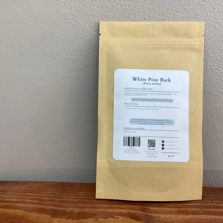 Nature's Mercantile - Wholesale Herbs - White Pine Bark2