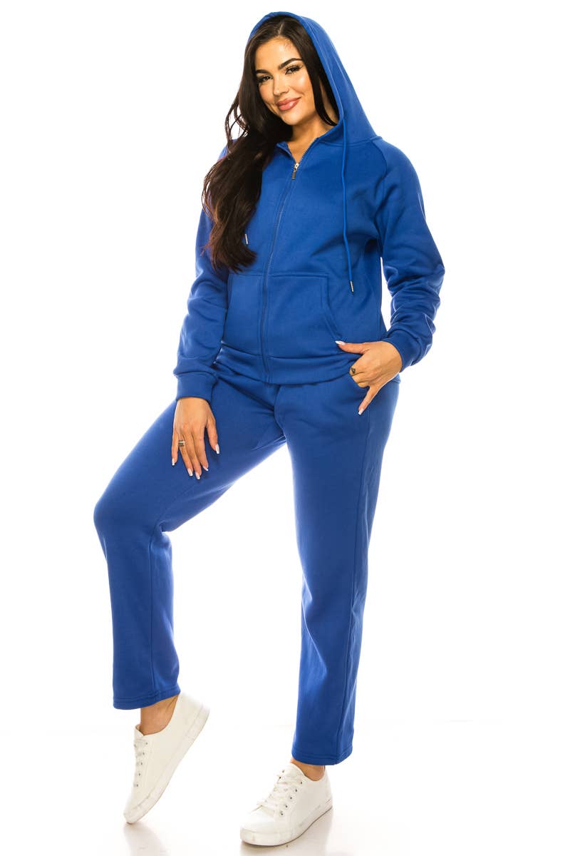 Lime All the Time – Großhandel Loungewear-Set – Damen – 2-teiliges Set mit Kapuzenpulli und Jogginghose mit Reißverschluss6