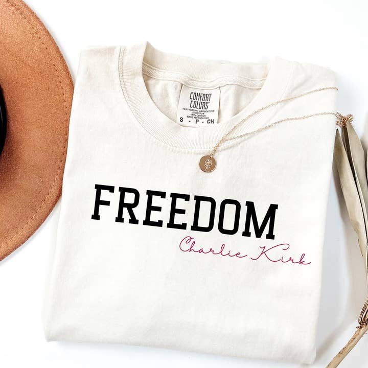 T-shirt Liberté Comfort Colors, Sweatshirt Femme Liberté, pour la vente par ClevorFit