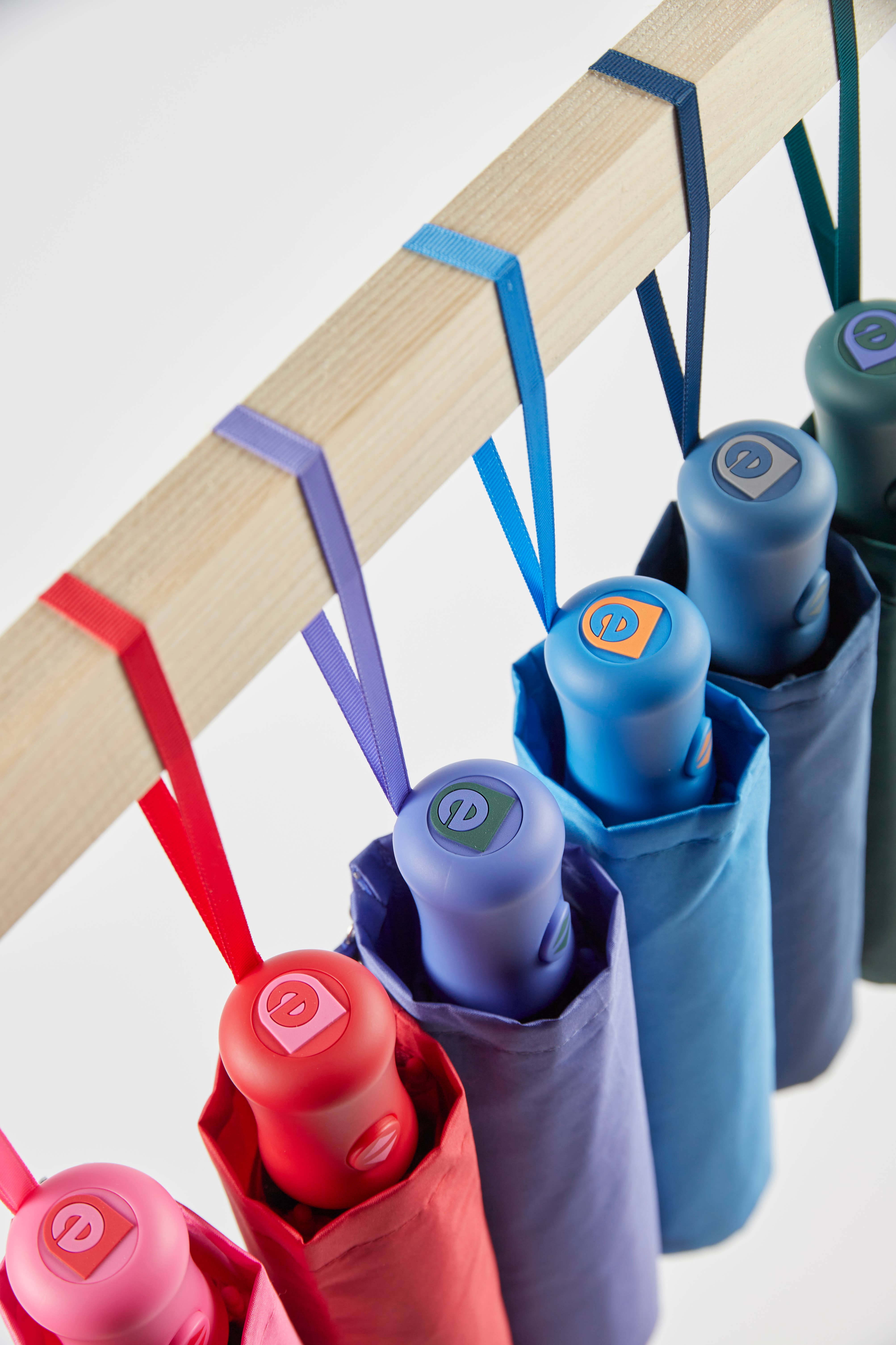 Ezpeleta - Vente Parapluie – unisexe - Parapluie à ouverture/fermeture automatique EZPELETA BASIC - Tissu recyclé1