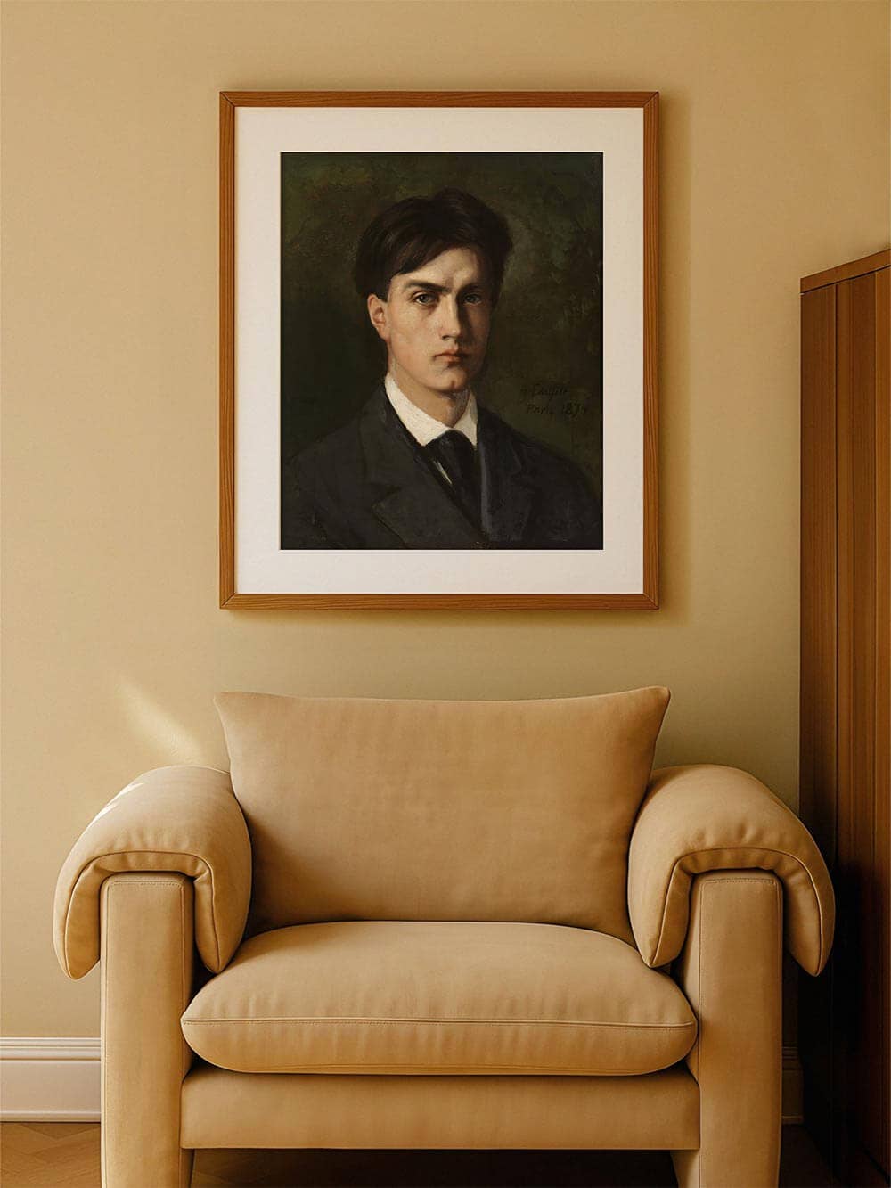 Modern Antique Prints - Wholesale Art Print - Albert – Moody Portrait Poster1