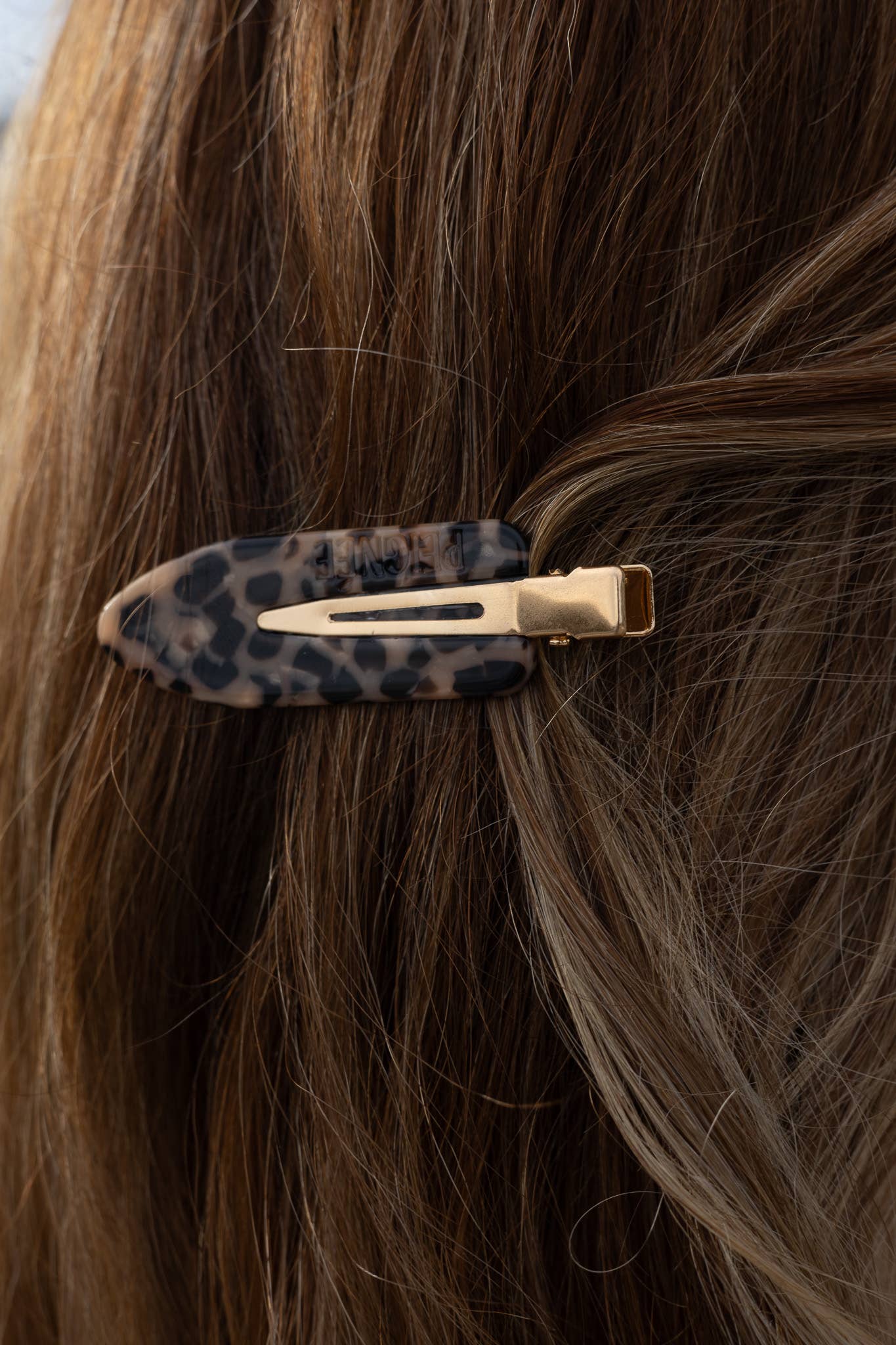 Peignee Paris - Wholesale Hair Clip - Women's - Leopard Hair Clips (pair)2