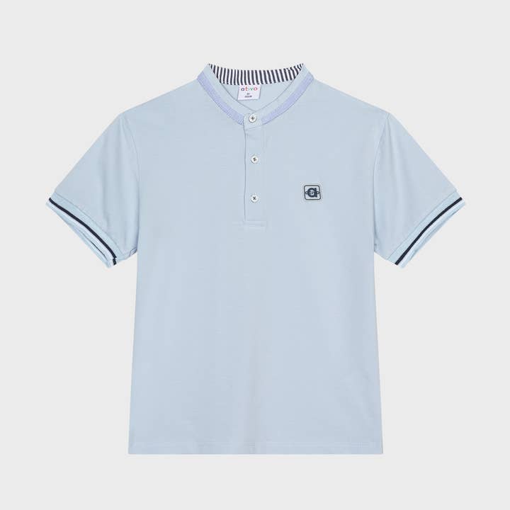 KB-YF9071-62 - Kortärmad pikétröja för pojkar för wholesale av Ativo Kids