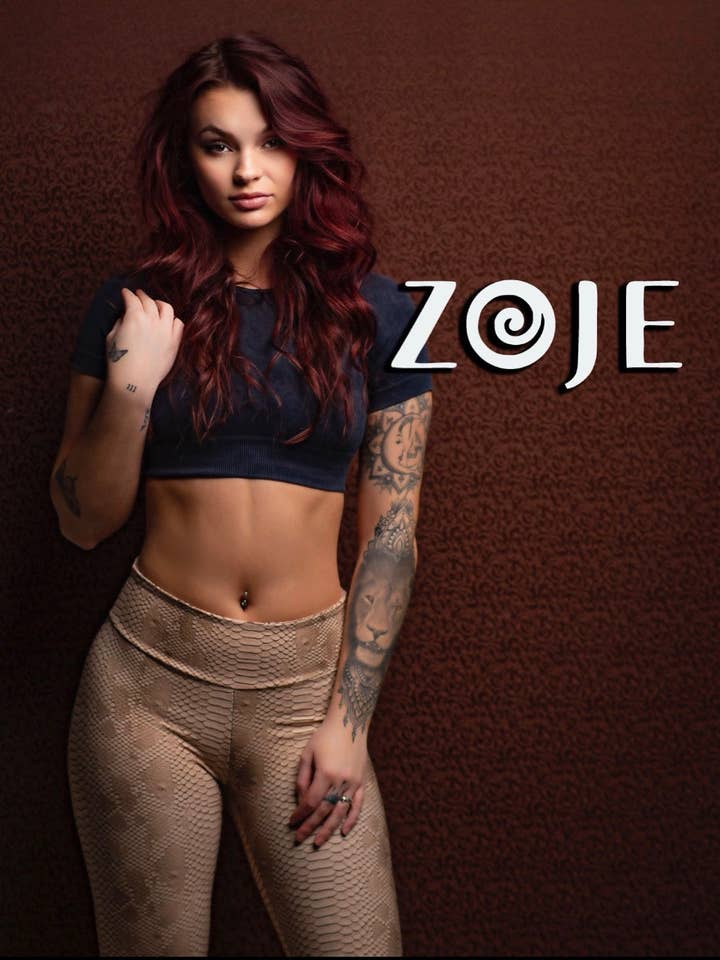 ZOJE Active - Vente Legging de sport/d'intérieur – femme - Ikaika - Legging brésilien effet peau de serpent (sculpte-fessier et affinant)10