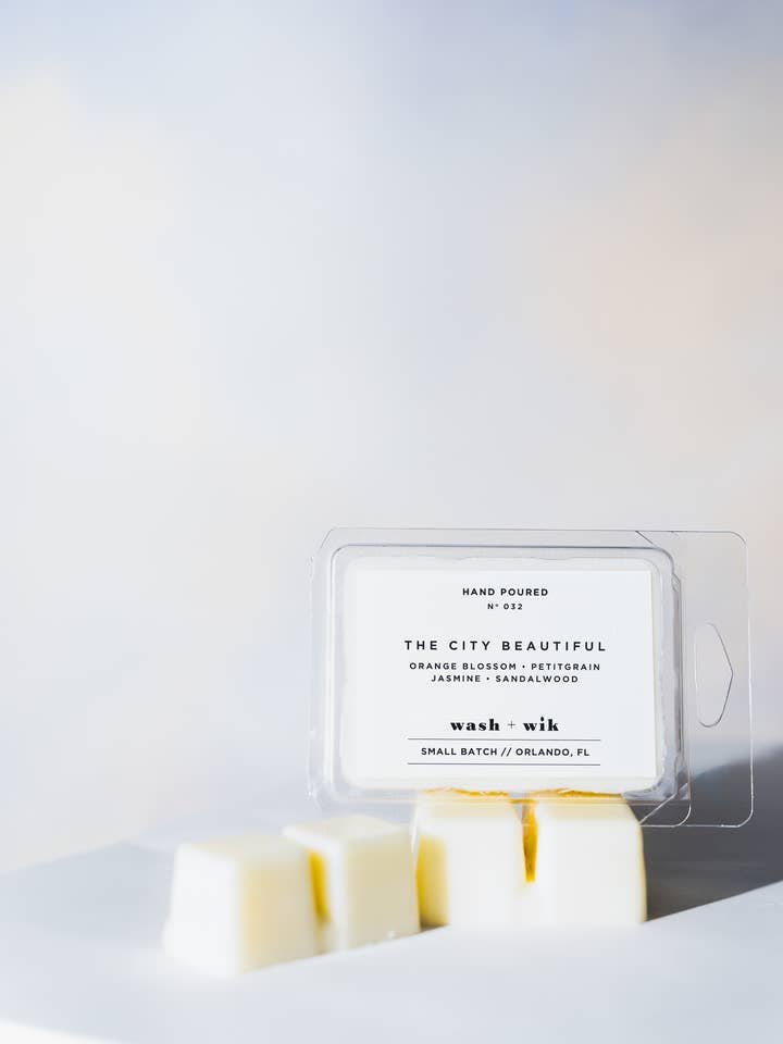The City Beautiful | Soy Wax Melts | Soy Wax Tarts for wholesale by Wash and Wik