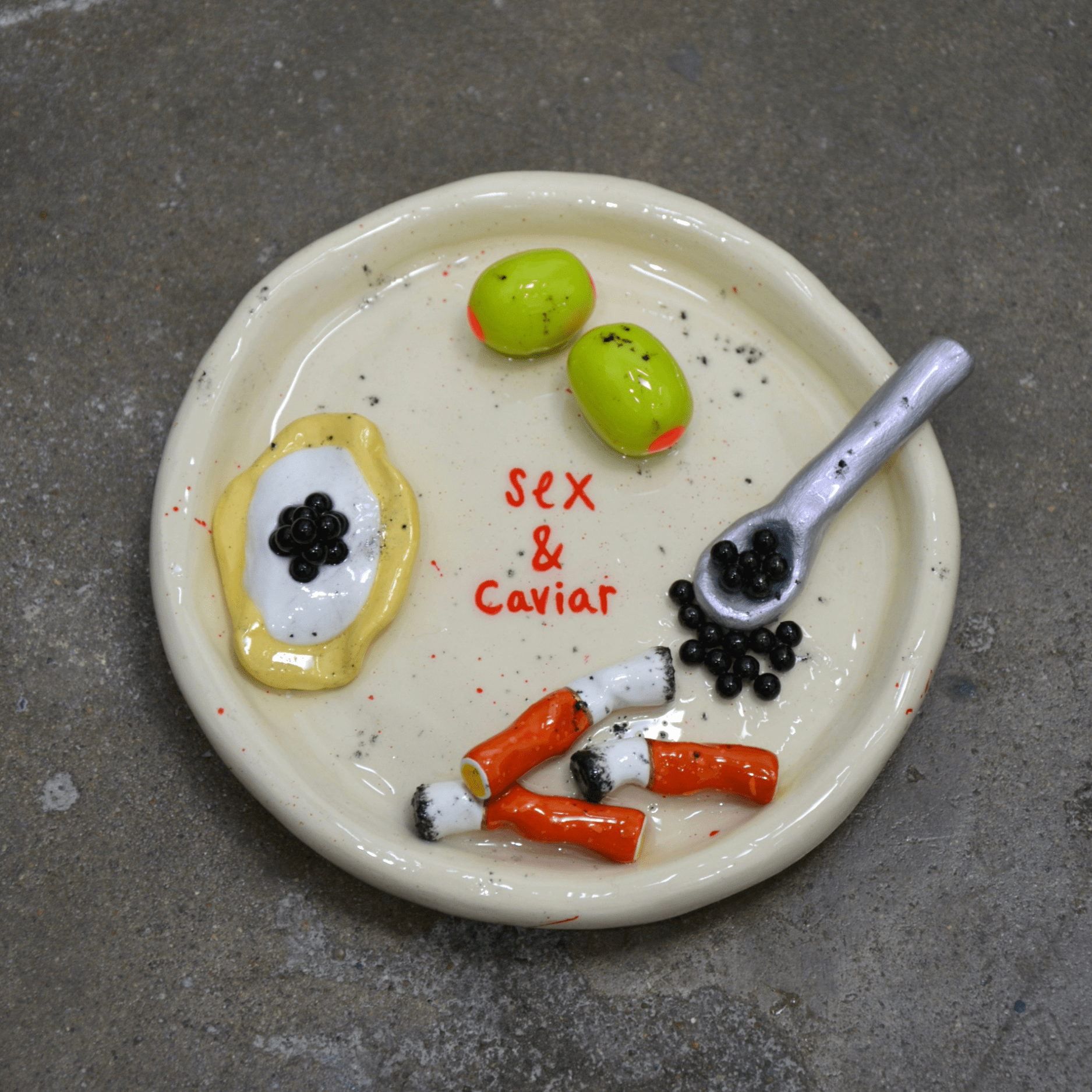 House of Savage - Wholesale Ashtray - SEX & CAVIAR TRAY0