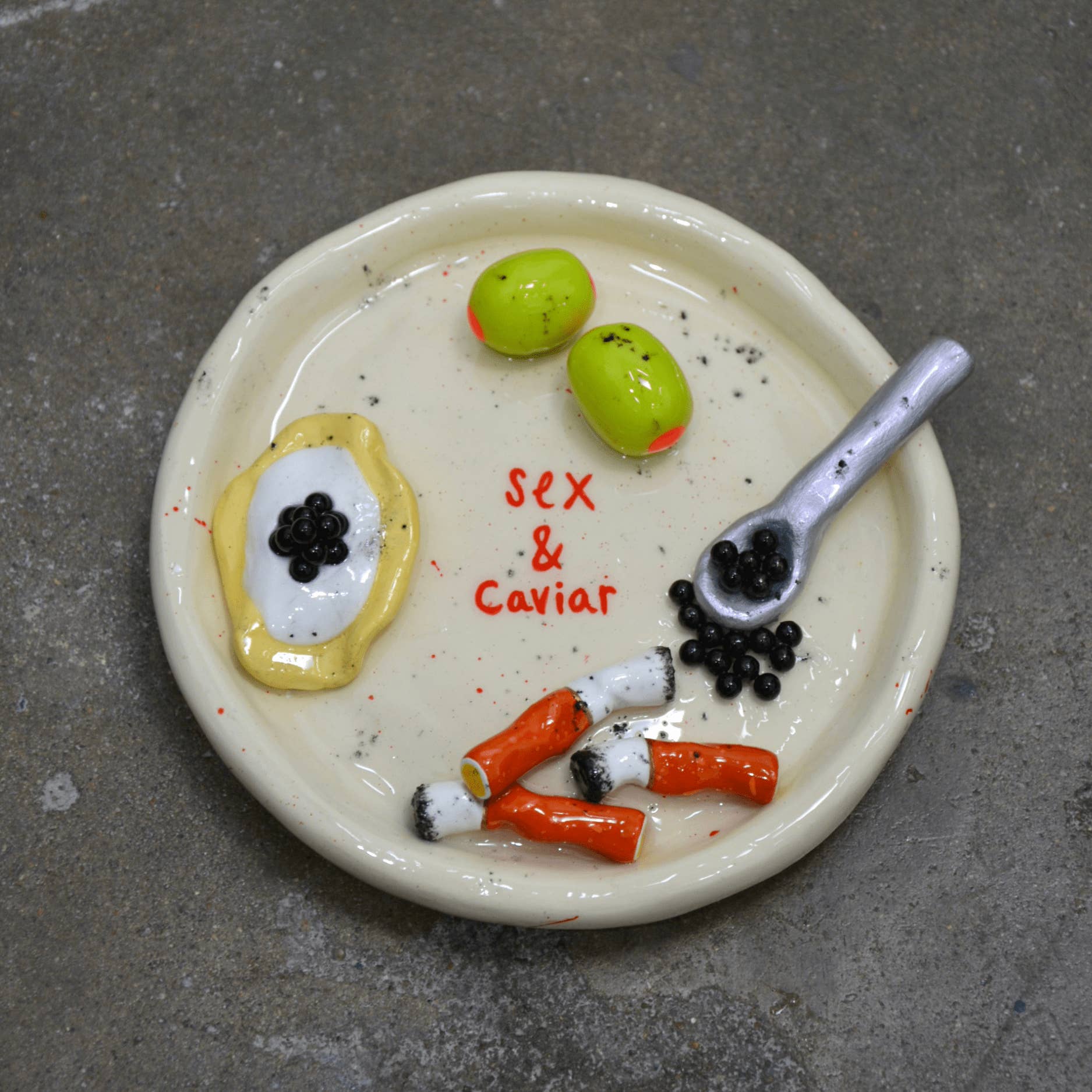 House of Savage - Wholesale Ashtray - SEX & CAVIAR TRAY