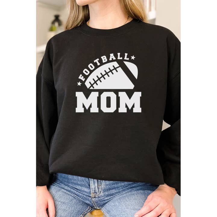 Football Mom Herbst-Sweatshirt mit Sportmotiv für den Großhandel von Select Apparel