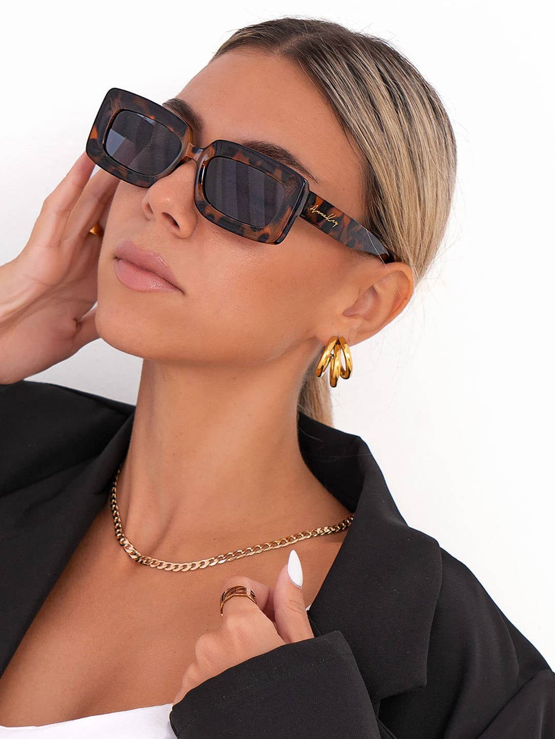 AnnaKey - Wholesale Sunglasses - Women's - ANNAKEY PENUMBRA LEOPARD SUNNIES1