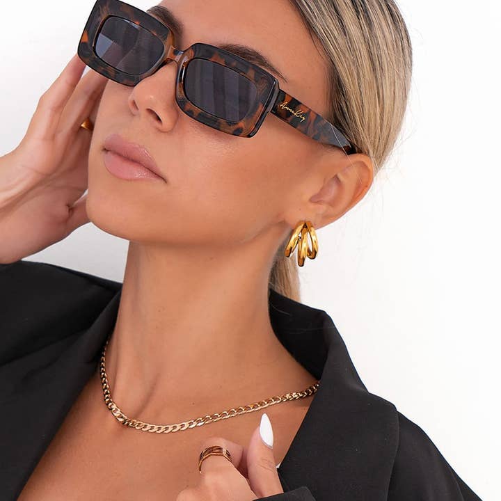 AnnaKey - Wholesale Sunglasses - Women's - ANNAKEY PENUMBRA LEOPARD SUNNIES1