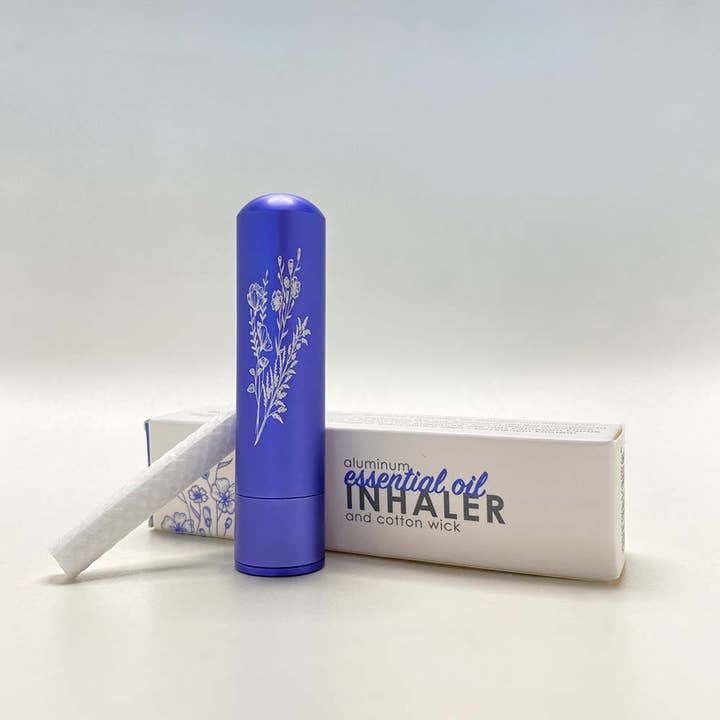 INNOBIZ – wholesale Aromatherapy inhaler – Batch of 12 Inalia : inhaler (blue)2