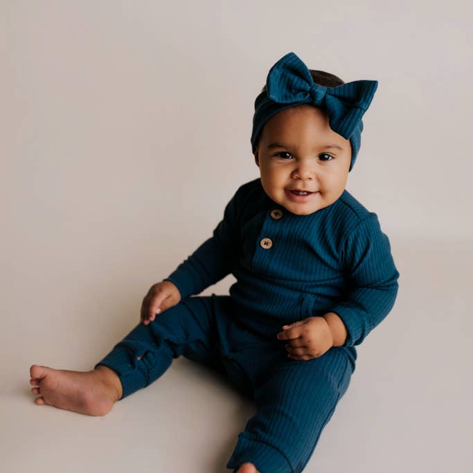 Three Little Tots - Wholesale Rompertje - Baby - Baby ribgebreide romper met zakken26