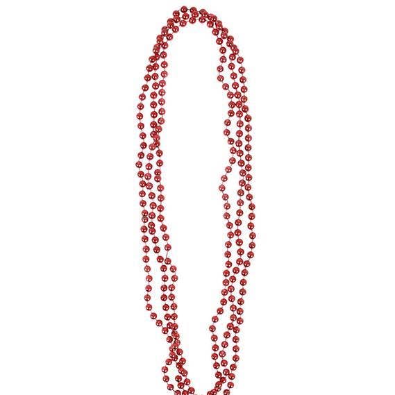 33" 7mm RED BEADS LLB kids toys for wholesale by La Luna Bella - Toys
