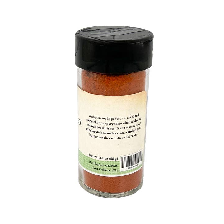 Old Town Spice Shop - Wholesale Dried spice - Annatto Seed Powder, Fresh Ground Achiote1