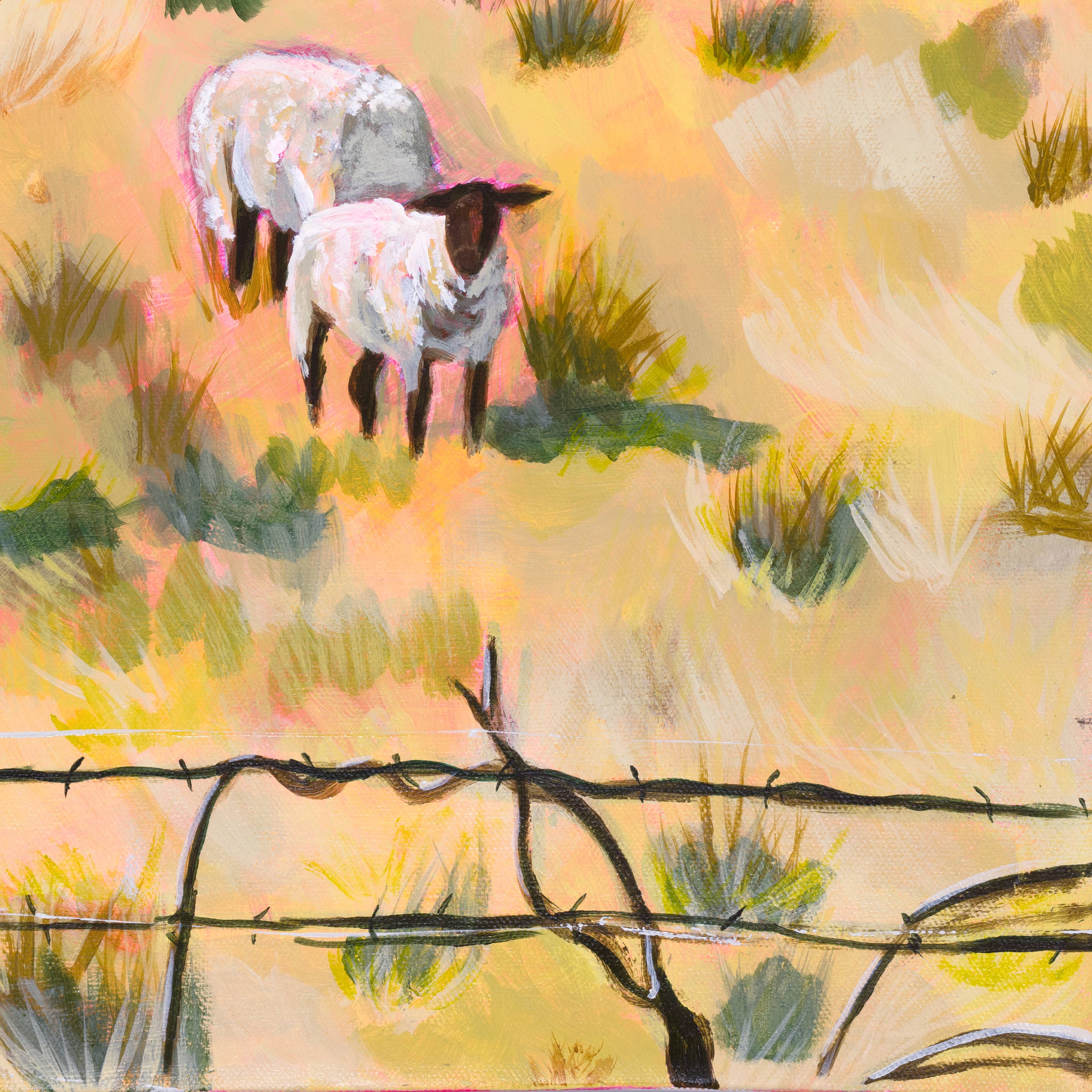 Refuge Studios Iowa City - Wholesale Art Print - "BLACK SHEEP" Giclee Print1