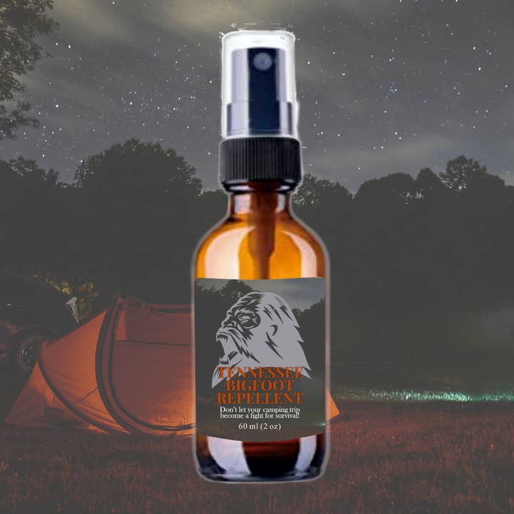Tennessee Bigfoot Repellent for wholesale by Saffron Herb Co.