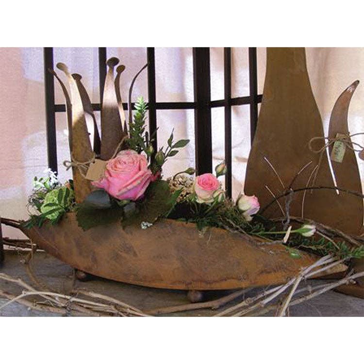Rostikal - Wholesale Plant Pot - Edelrost table decoration flower bowl JoJo | Rust decoration bowl1