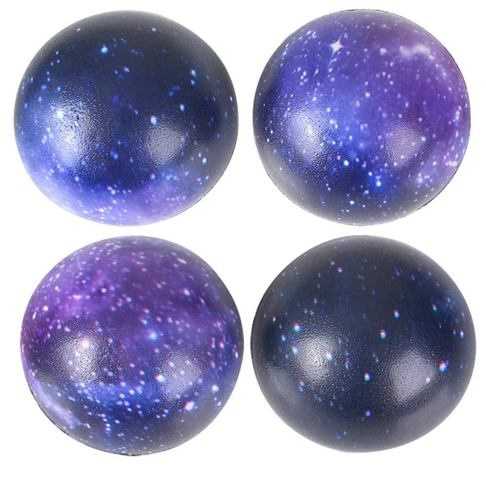 bedwina - Wholesale Stress Relief Ball/Dough - Galaxy Stress Balls for Kids - Pack of 50 Bulk1