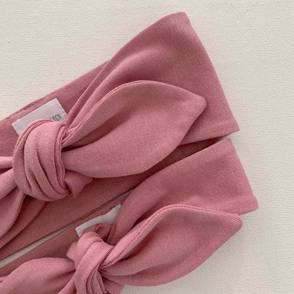 Zoe Sage - Wholesale Fashion Headband - Baby - Rose Top Knot Headband