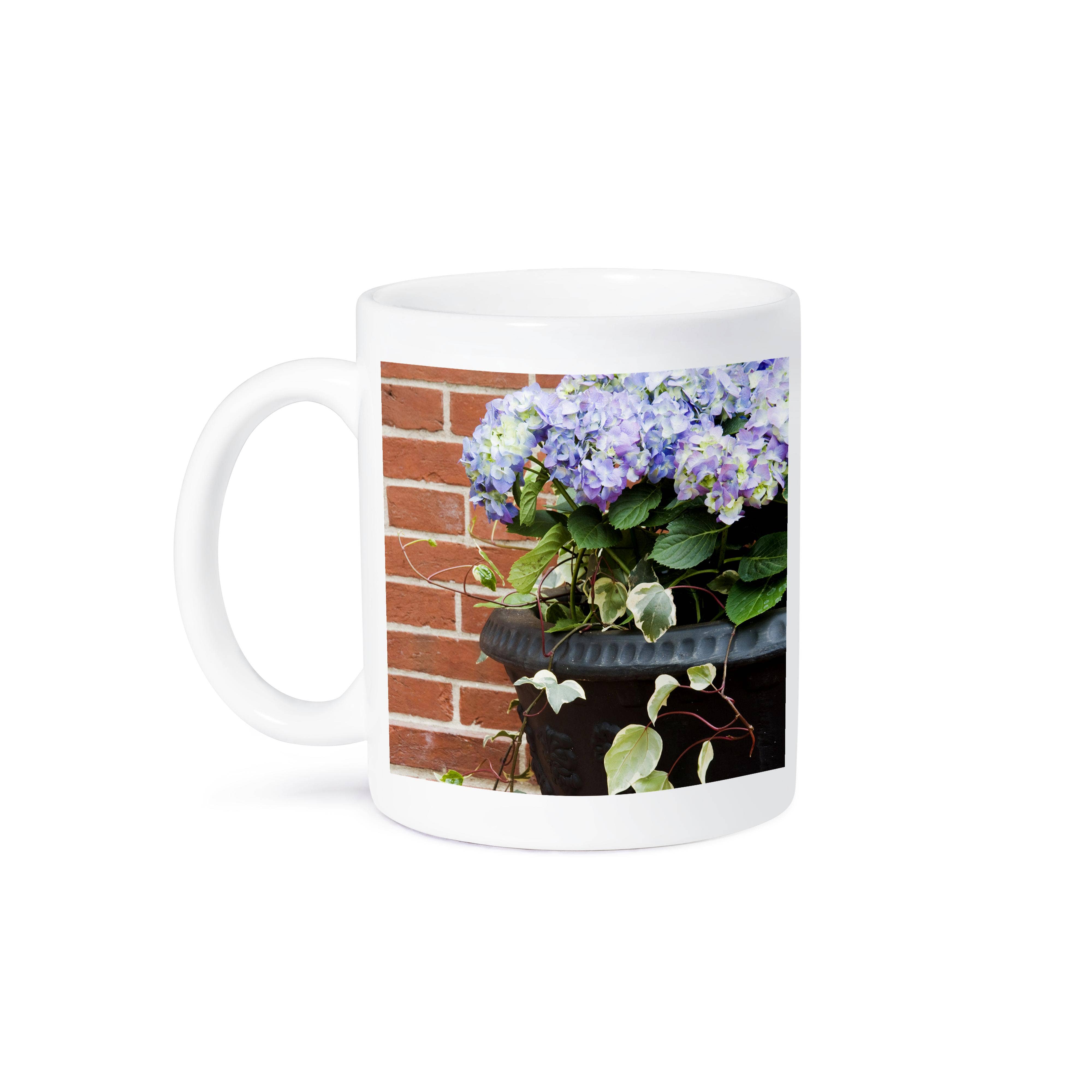 3dRose - Wholesale Coffee Mug - 3dRose, USA, Georgia, Savannah. Flower pot with hydrangeas - US11 JEG0245 - Julie Eggers, Mug8