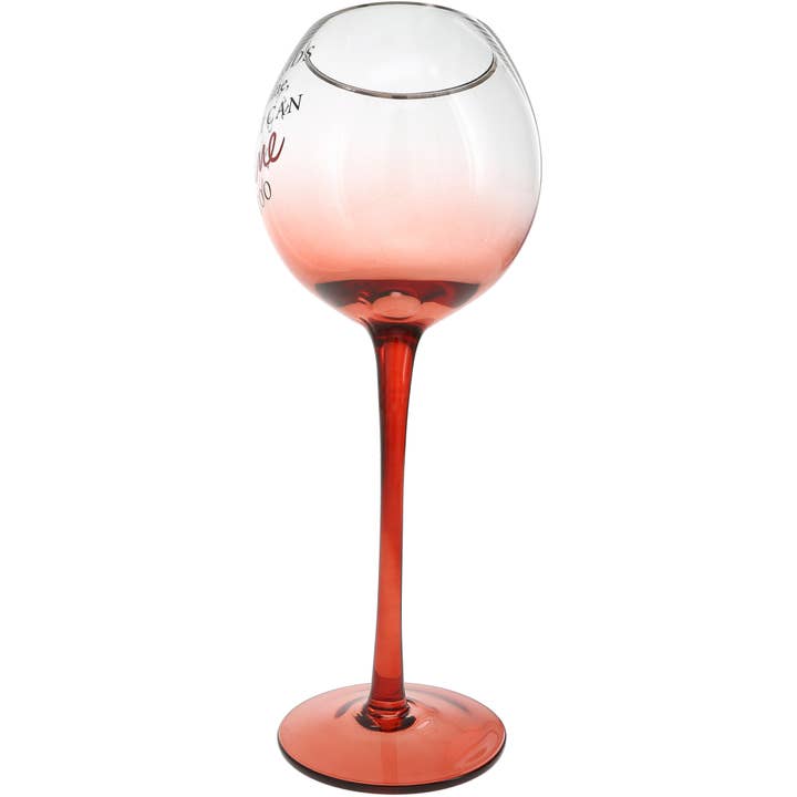Pavilion - Wholesale Wine Glass - I Can Wine Too - 11 oz Tipsy Stemmed Wine Glass