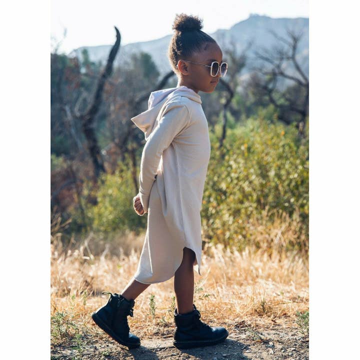 Be Mi Los Angeles - Wholesale Dress - Kids - Organic Luna Hoodie Dress8