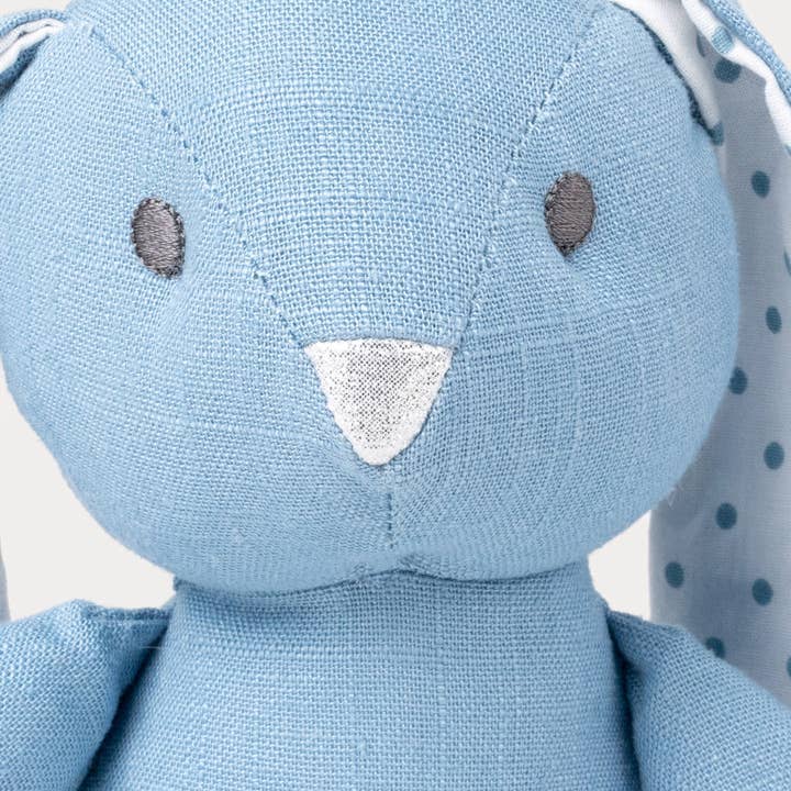 Teddykompaniet - Wholesale Stuffed/Plush Toy - Kids & Baby - Elina, Bunny, Cotton & Linen Mix3