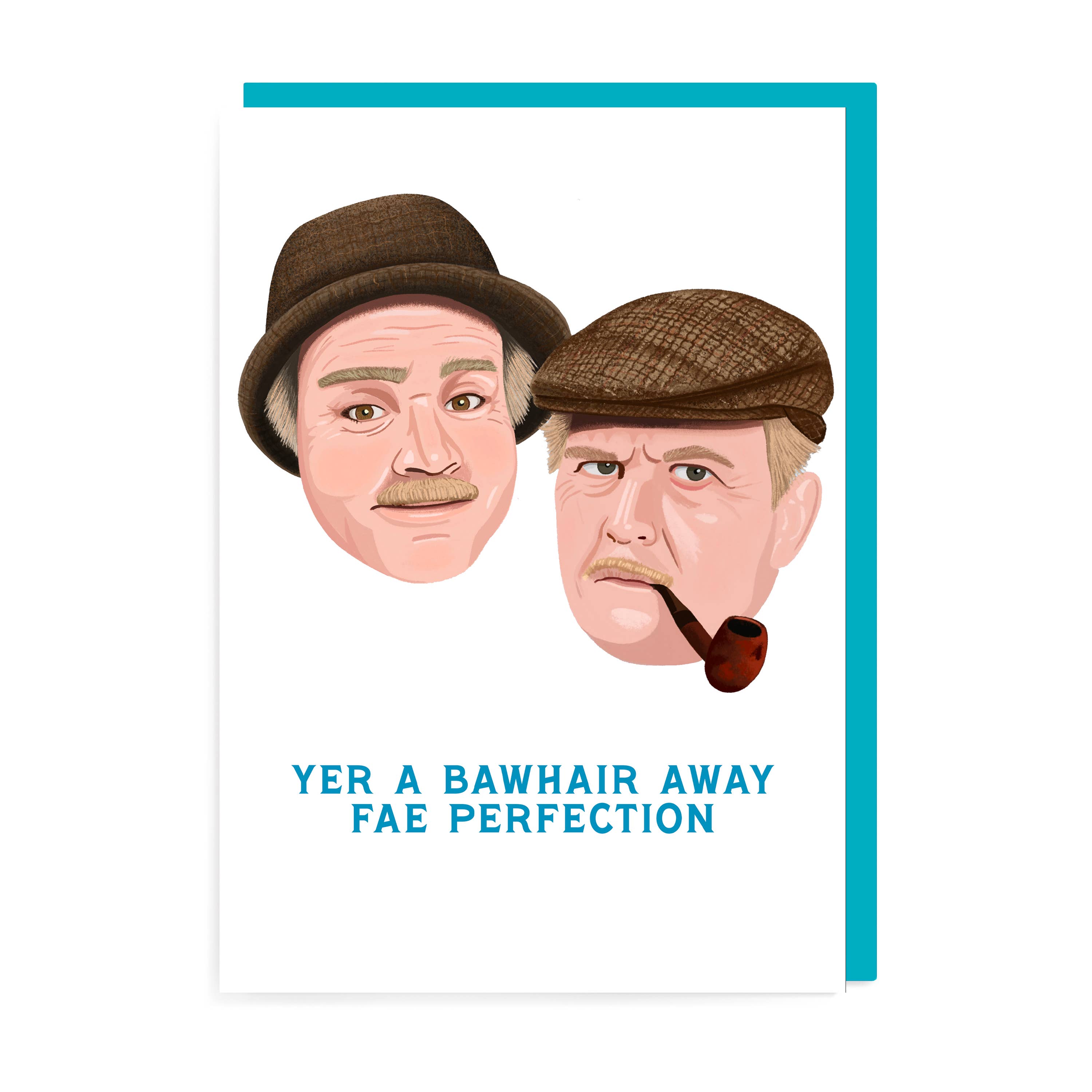 URGHH Card Co. – wholesale Everyday greeting card – Jack and Victor Perfection Card | Still Game1