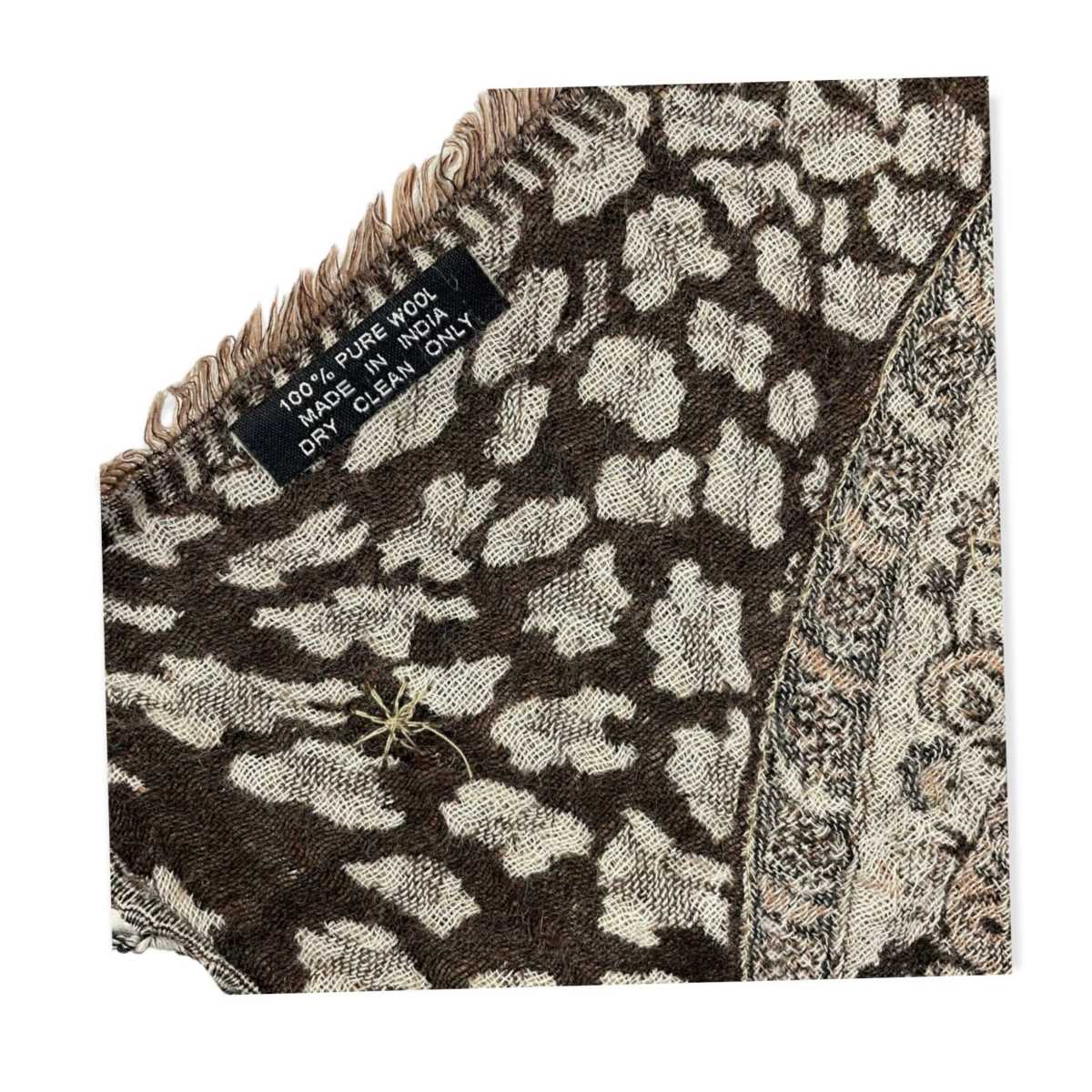 Chenson & Gorett – Cachecol - Mulher por atacado – Lenço Étnico Indiano de Lã com Paetês e Bordados26