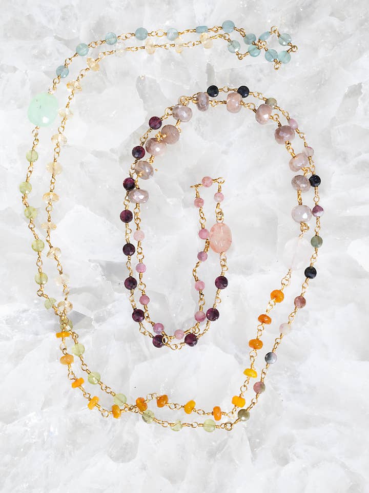 KAMELEONKETTING - REGENBOOG voor wholesale door Native Gem