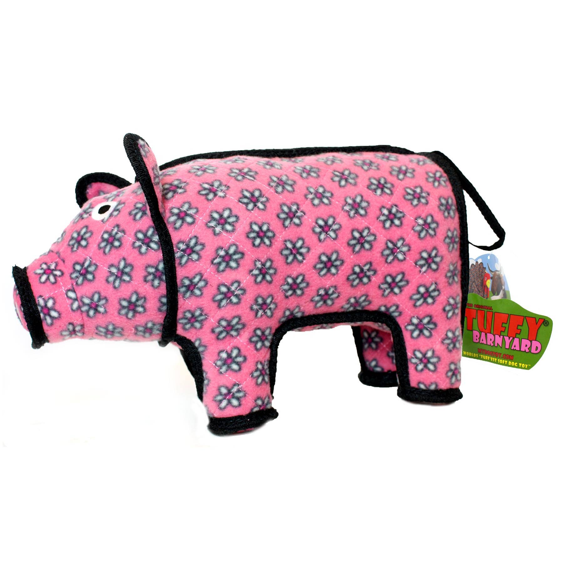 Tuffy Dog Toys - VIP Products - Wholesale Pet Plush Toy - Dog - Tuffy Barnyard Pig, Tough, Durable Dog Toy7