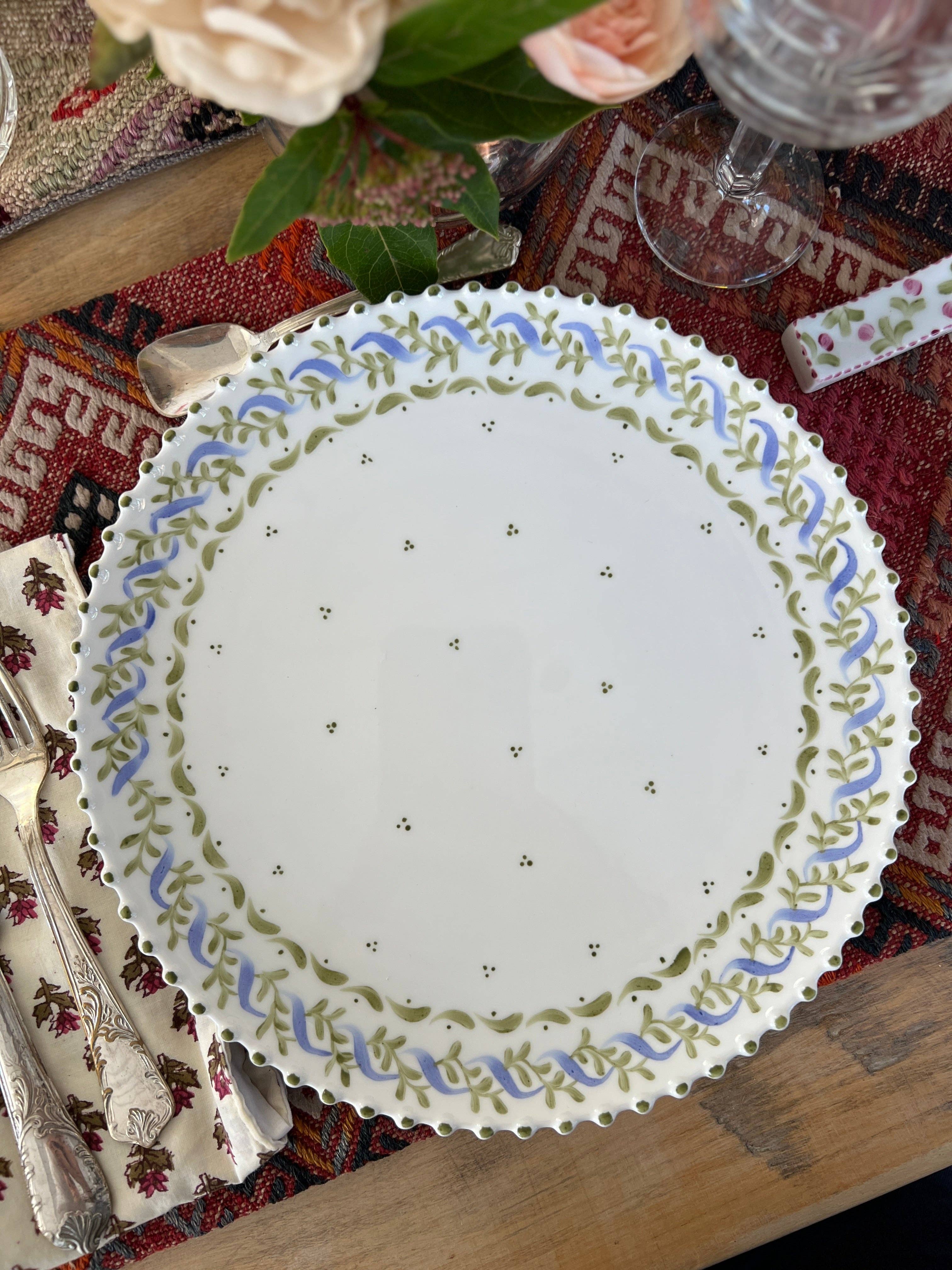 Cristina Cisneros – Engroshandel Middagstallerken – Håndmalede porcelænsmiddagsfade6