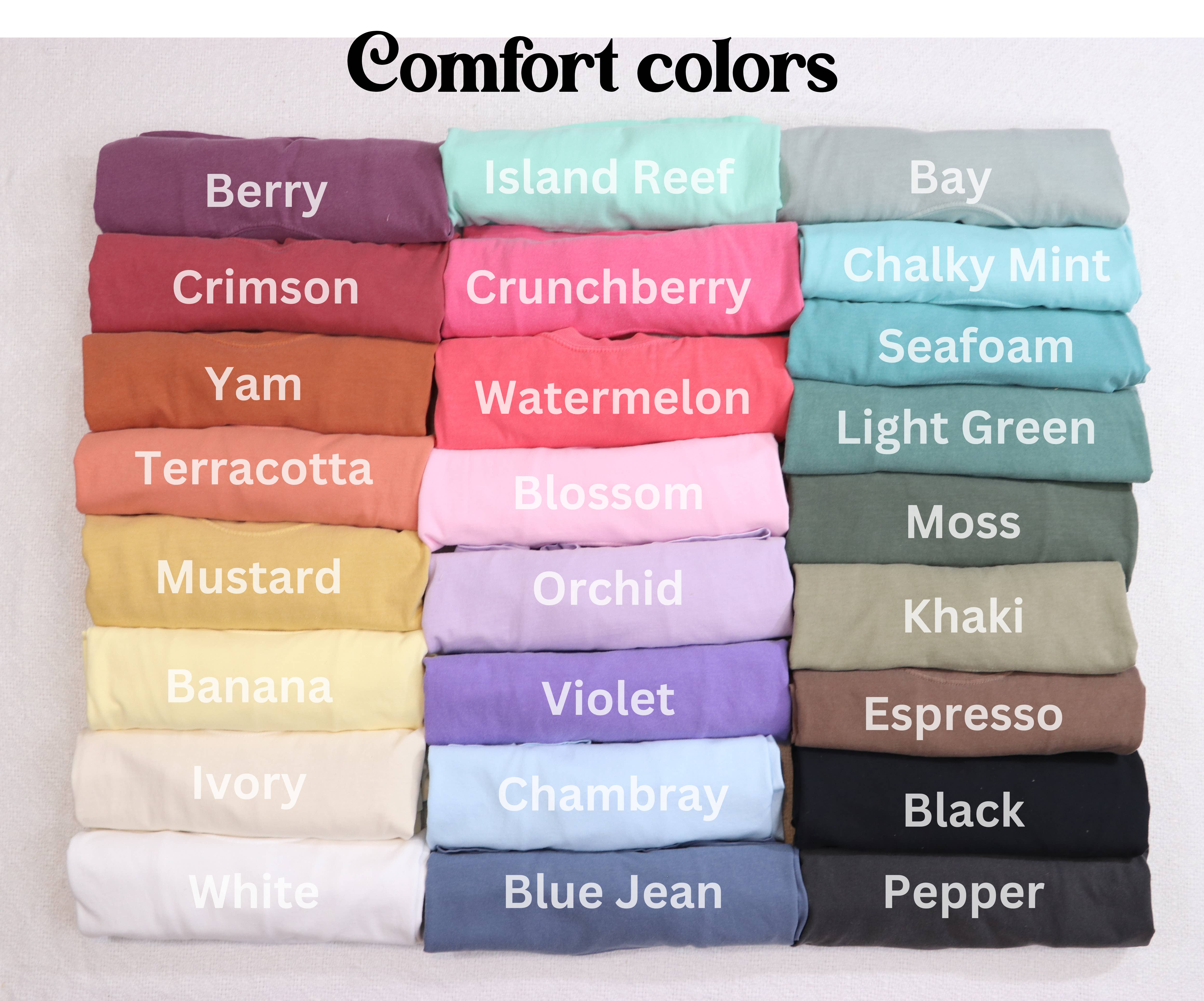 Custom T Story - Wholesale Shirt - Uniseks - Comfort Colors, Aangepast Schoolmascotte Shirt, Mascotte Shirt3