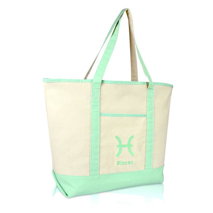 Dalix - Wholesale Tote Bag - Women's - DALIX Zodiac Sign Tote Bag Horoscope Astrology49