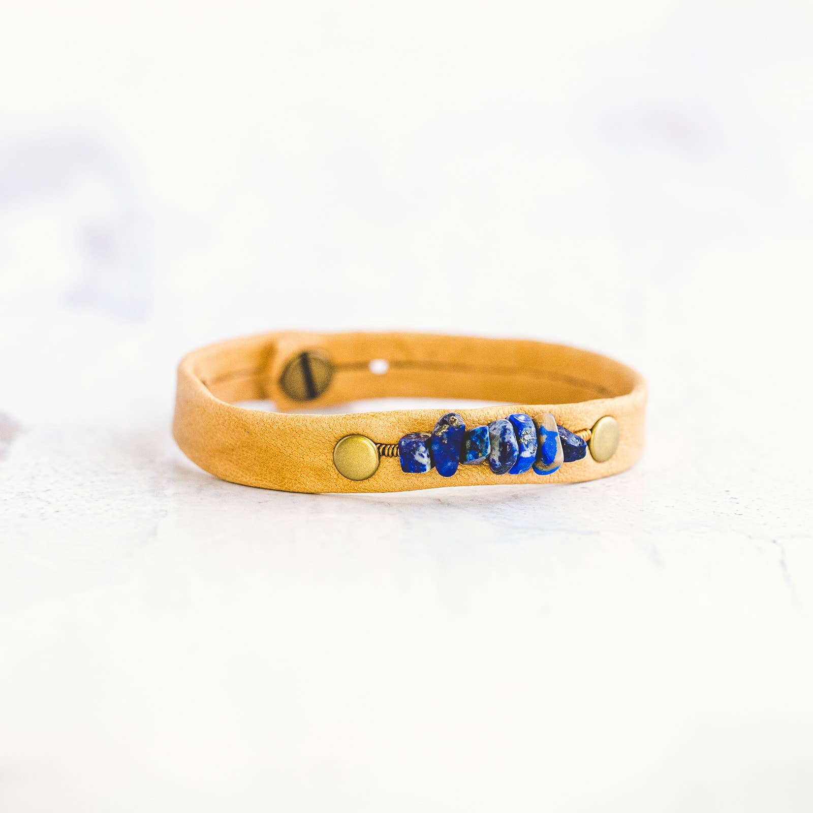 Giving Bracelets - Wholesale Beaded Bracelet - Pebble Bracelet - Antique Brass6