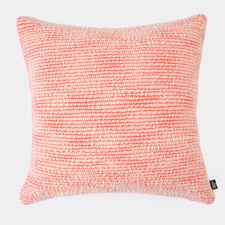 Thread Orange & White Cushion 50 x50cm for wholesale by Tom Dixon