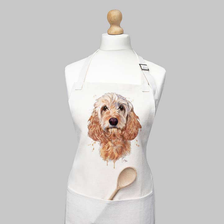 Cockapoo Apron for wholesale by DoodlecardsBoutique