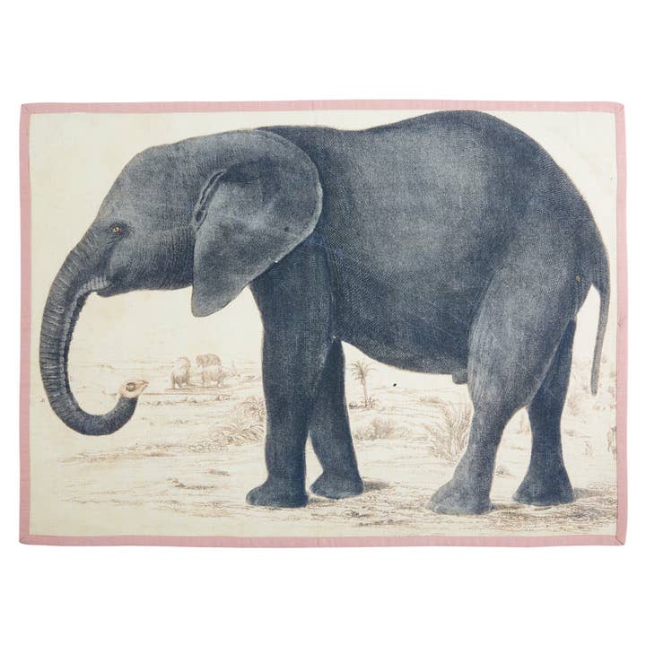 Pachyderm Tea Towel for wholesale by Siren Song