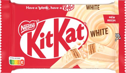 SWEDISHCANDY4U - Wholesale Chocolate Bar - KITKAT 4-FINGER WHITE 41.5