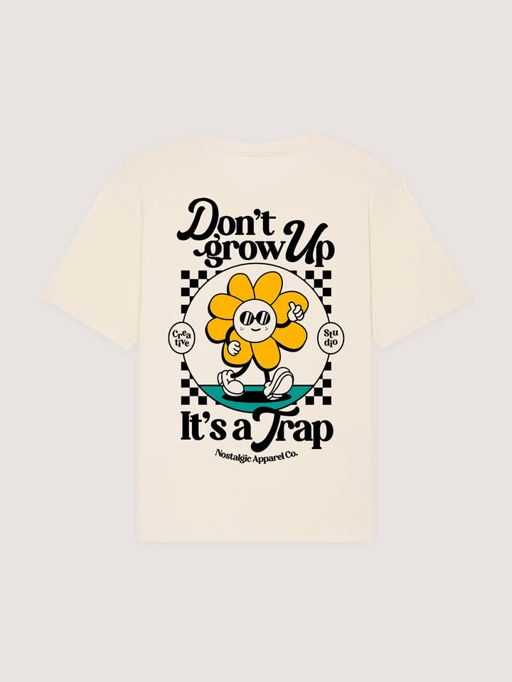 It's a Trap | Natural Tee for wholesale by Nostalgic Apparel