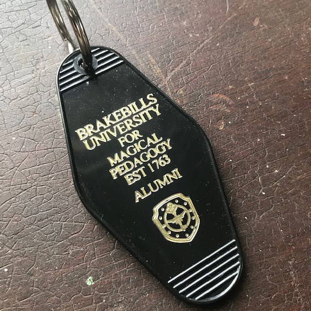 The 3 Sisters Design Co. - Wholesale Keychain - Unisex - Motel Key Fob - Brakebills University