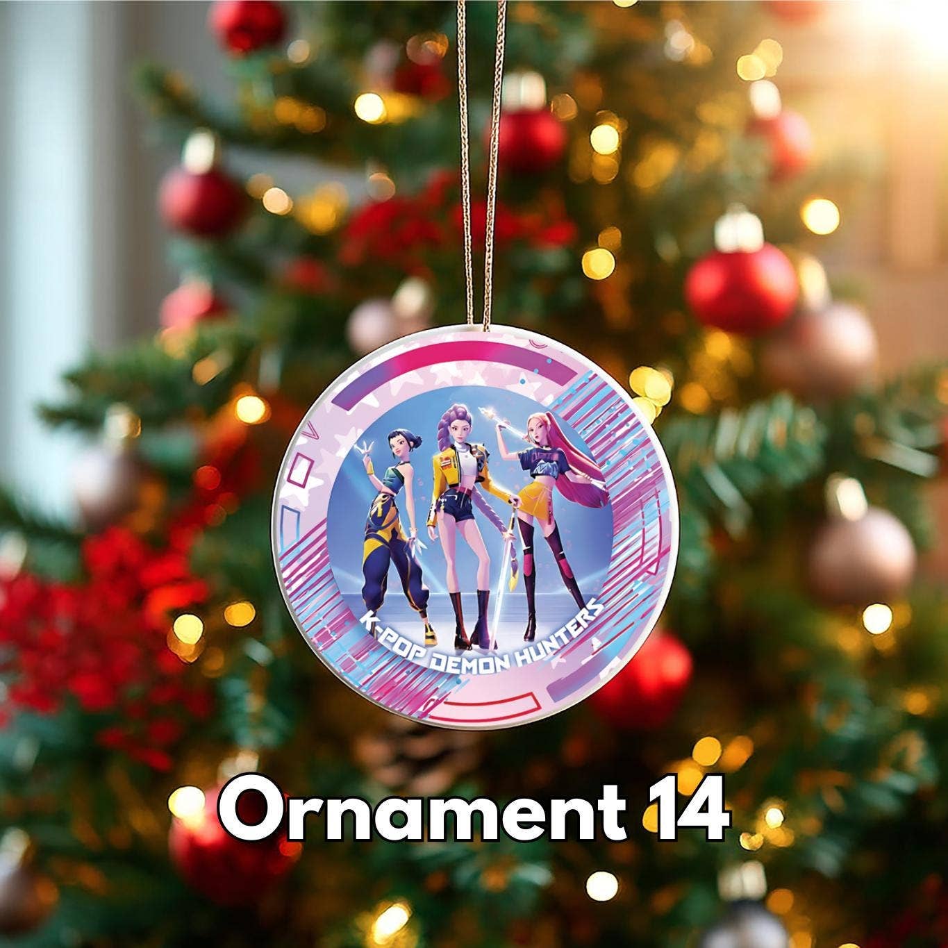 Embrova - Wholesale Ornament - K-POP Demon Hunters Ornament, Christmas Ornaments Decor14